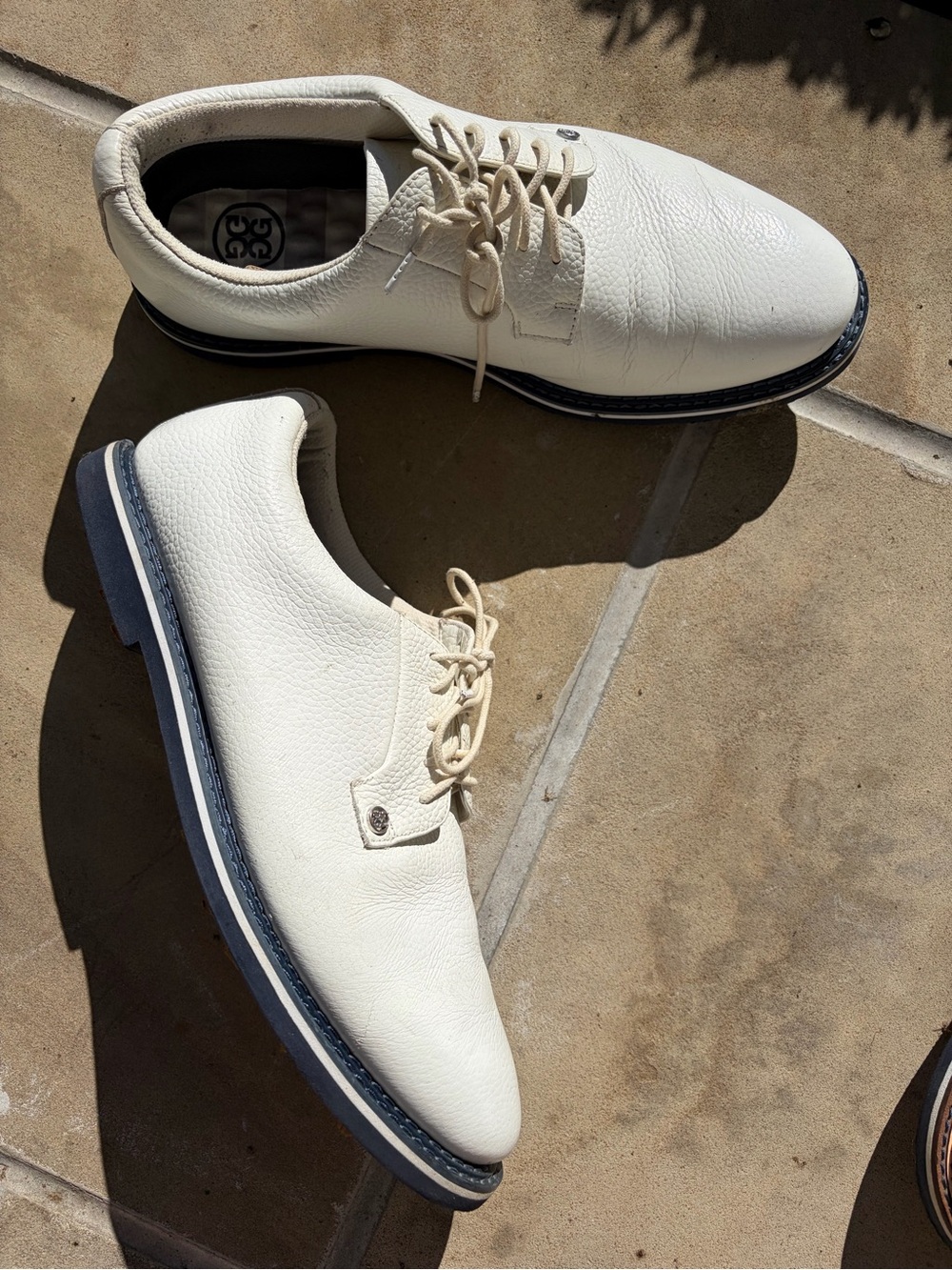 Men's G Fore Gallivanter Leather golf Shoes - in excellent condition